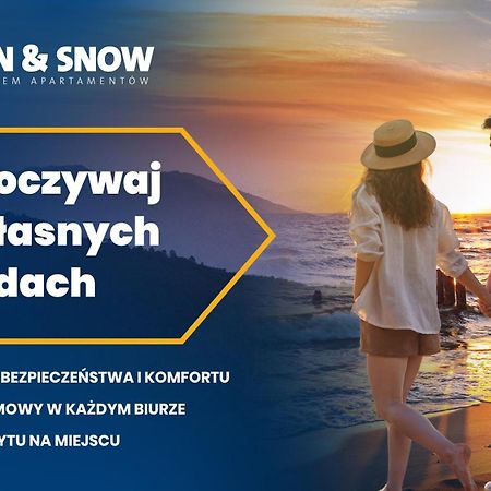 Apartamenty Sun & Snow Seaside Grzybowo Kültér fotó